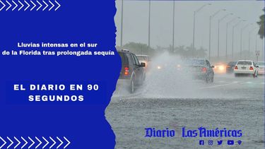 lluvias intensas en el sur de la florida tras prolongada sequia