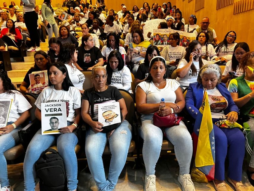 La amnistía es una esperanza para familiares de presos políticos en Venezuela.&nbsp;