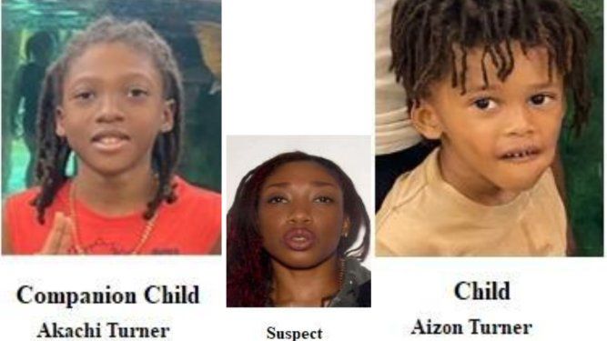 Alerta Amber para Aizon Turner y Akachi Turner.&nbsp;