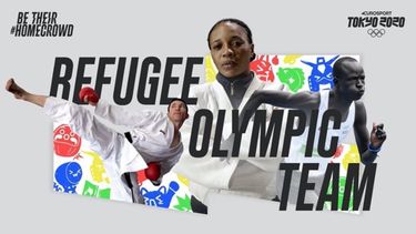 Equipo Olímpico de Refugiados del Comité Olímpico Internacional (COI) en los Juegos Olímpicos de Tokio 2020&nbsp;