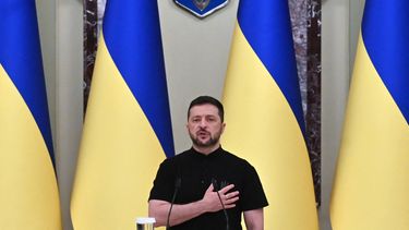 El&nbsp; presidente ucraniano, Volodymyr Zelensky.