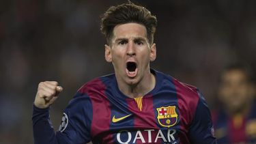 Messi fusiló al Barcelona con dos goles de gran factura. (EFE)