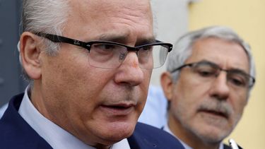 Imagen de archivo del exjuez español Baltasar Garzón, en septiembre de 2017, en Cataluña, España.