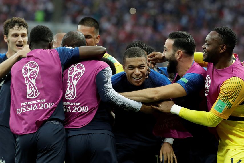 Los galos se consagraron al vencer a Croacia en la final en Rusia con una selección joven y veloz.&nbsp;