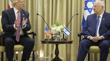 &nbsp;El presidente de los Estados Unidos, Donald Trump &nbsp;se reúne con su homólogo israelí, Reuven Rivlin, en Jerusalén.
