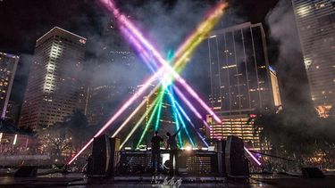Above and Beyond en Ultra Music Festival en el Bayfront Park de Miami. (Twitter)