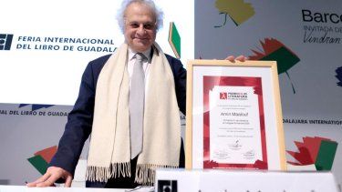 El novelista y ensayista Amin Maalou fue galardonado con el Premio Literatura en Lenguas Romances, que otorga la Feria Internacional del Libro de Guadalajara.&nbsp;