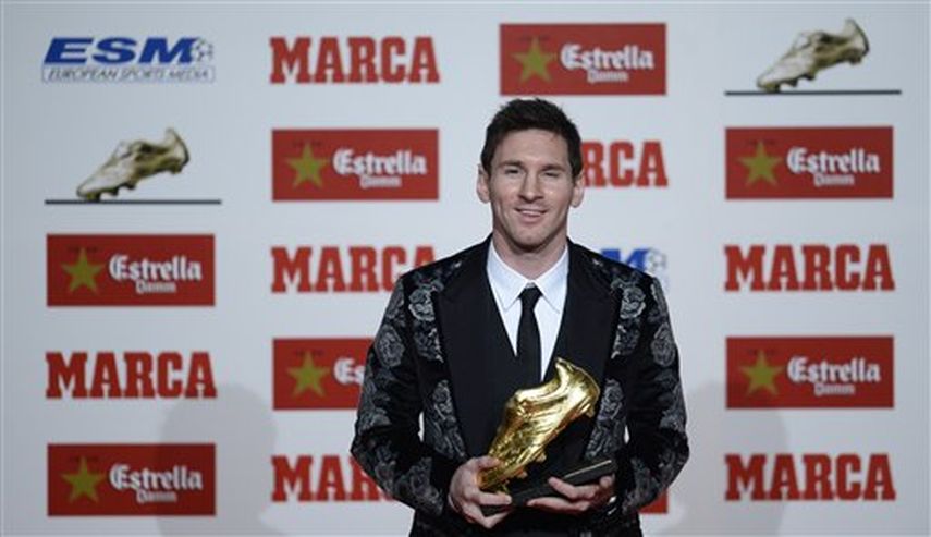 Botin de oro online messi