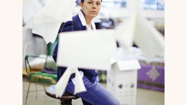 La artista brasileña presenta hoy su trabajo por primera vez en Estados Unidos con una exhibición individual en la galería Richard Shack Gallery del ArtCenter/South Florida, de Miami Beach. (EFE)