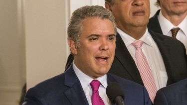 El presidente colombiano, Iván Duque.