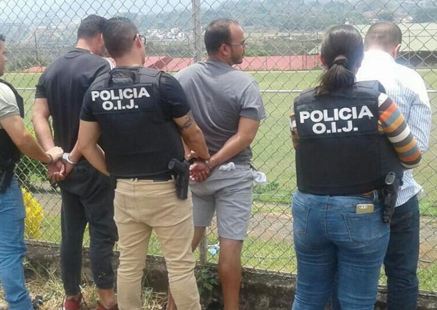 Los tres venezolanos arrestados por clonar tarjetas de débito habían llegado a Costa Rica el pasado 9 de marzo.