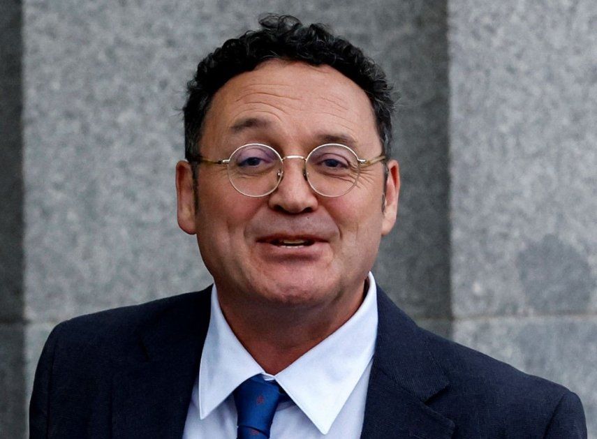 El fiscal general de España, Álvaro García Ortiz, llega para testificar en el Tribunal Supremo en Madrid el 29 de enero de 2025.&nbsp;