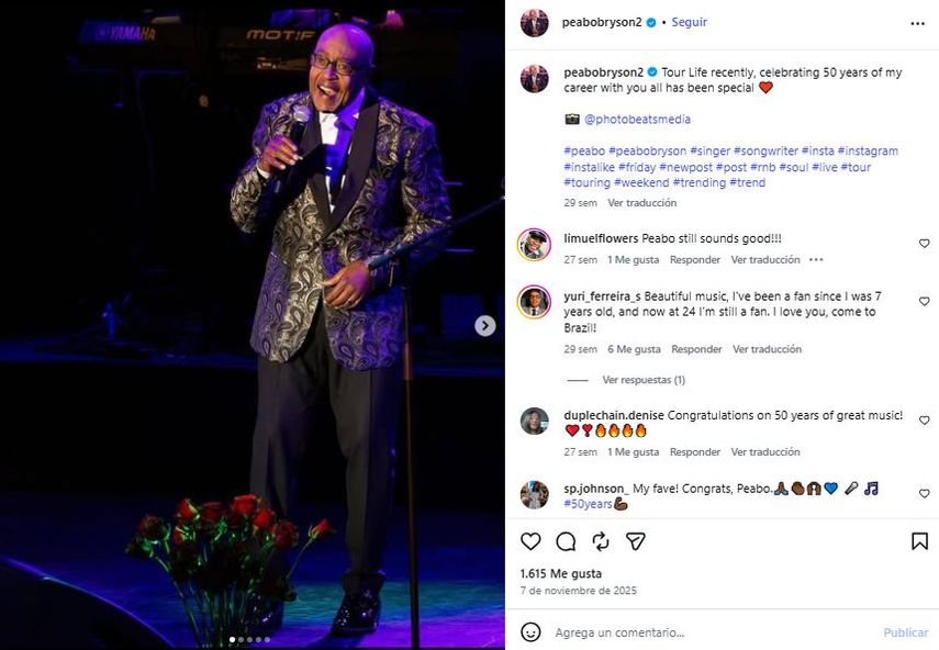 Peabo Bryson.&nbsp;