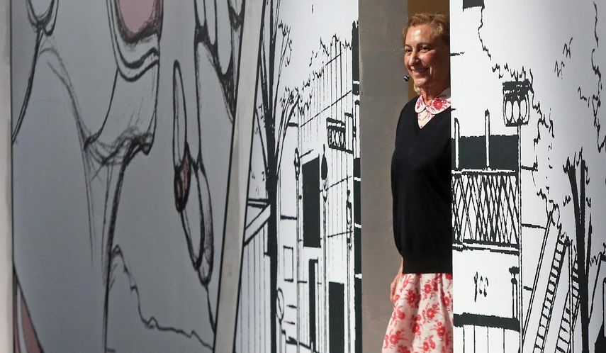La diseñadora italiana Miuccia Prada