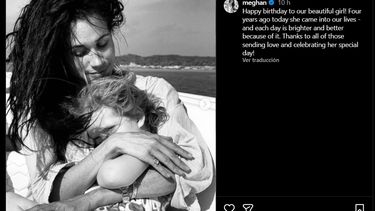 meghan markle celebra el cumpleanos de lilibet com encantadoras imagenes