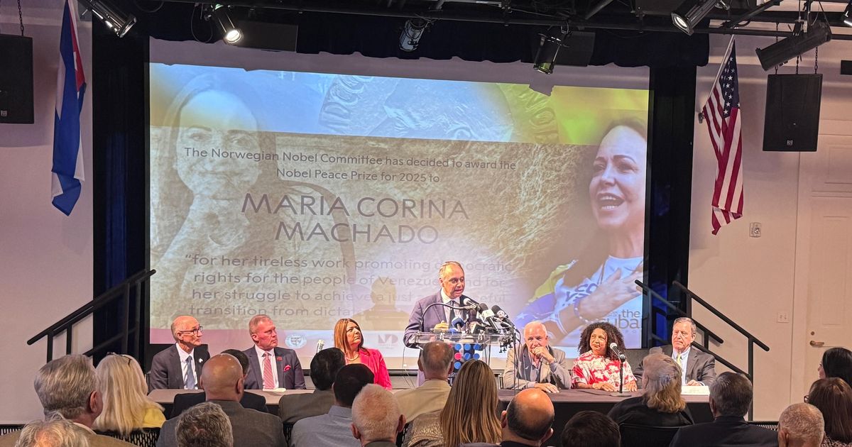 Nobel a María Corina Machado reta a países a elegir entre la libertad y la criminalidad en Venezuela