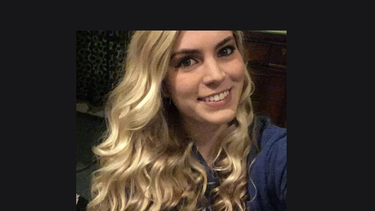 Haley Anderson, una joven alumna de la Universidad de Binghamton. 