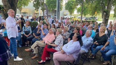 Antonio Ledezma se reúne con la diáspora en Miami.