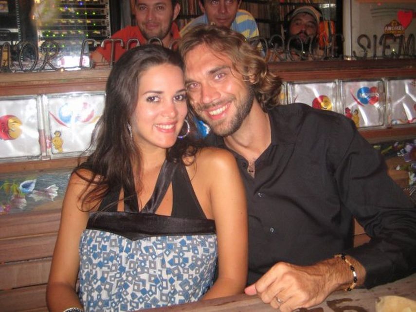 Mónica Spear, con su esposo, Thomas Henry Berry