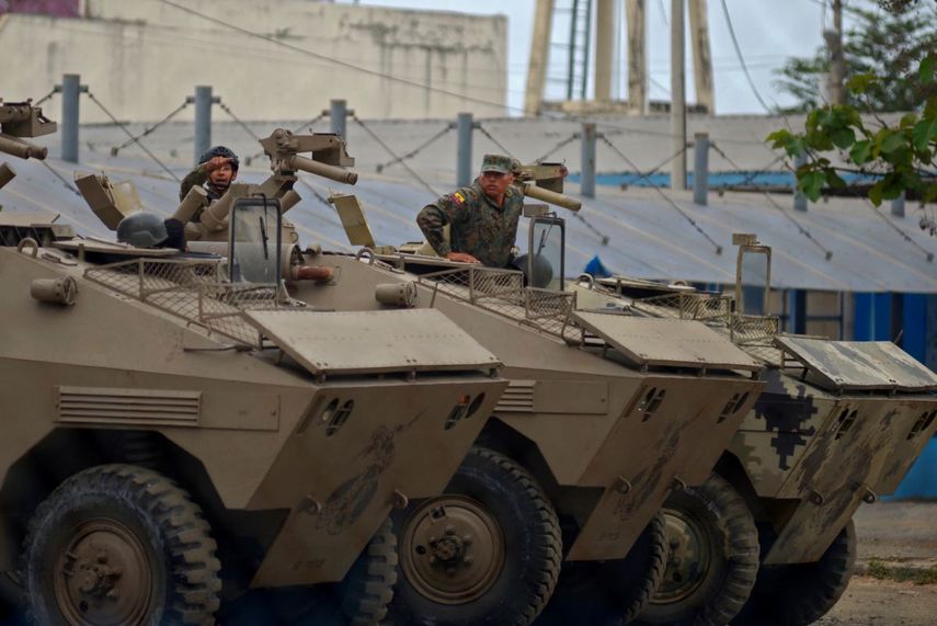 Militares desplegados cárcel de Ecuador