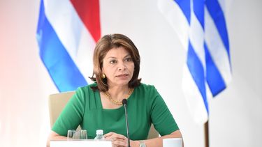 La expresidenta de Costa Rica Laura Chinchilla.