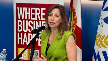 Natalia Chueca, alcaldesa de Zaragoza, España.&nbsp;