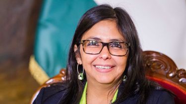 Delcy Rodríguez, canciller de Venezuela&nbsp;