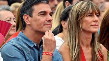 Begoña Gómez, esposa del presidente del Gobierno español Pedro Sánchez.