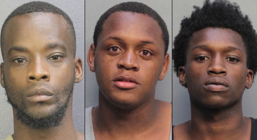 Acusados de robo a mano armada, hurto mayor y posesión de cannabis.