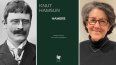 Knut Hamsun, autor del libro Hambre, y la traductora Zarina Martínez Børresen. Knut Hamsun, autor del libro Hambre, y la traductora Zarina Martínez Børresen.