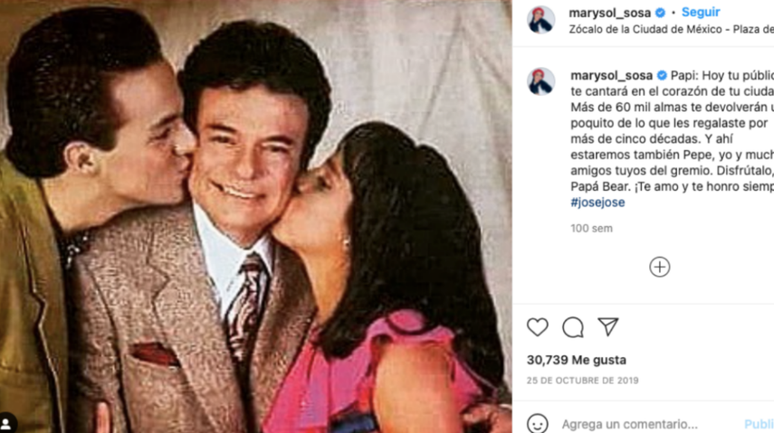 Marysol Sosa y José José
