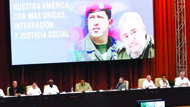 Reunión de los países miembros del ALBA.