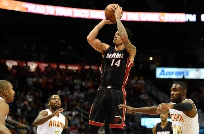 Gerald Green se perdió los seis últimos juegos del Heat. (ARCHIVO)