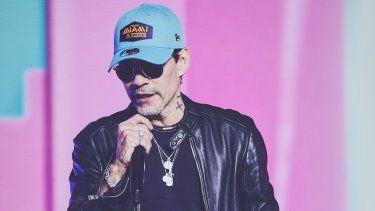 Marc Anthony&nbsp;ensaya el lunes 19 de febrero de 2025 en el Kaseya Center de Miami para su presentación en Premio Lo Nuestro.