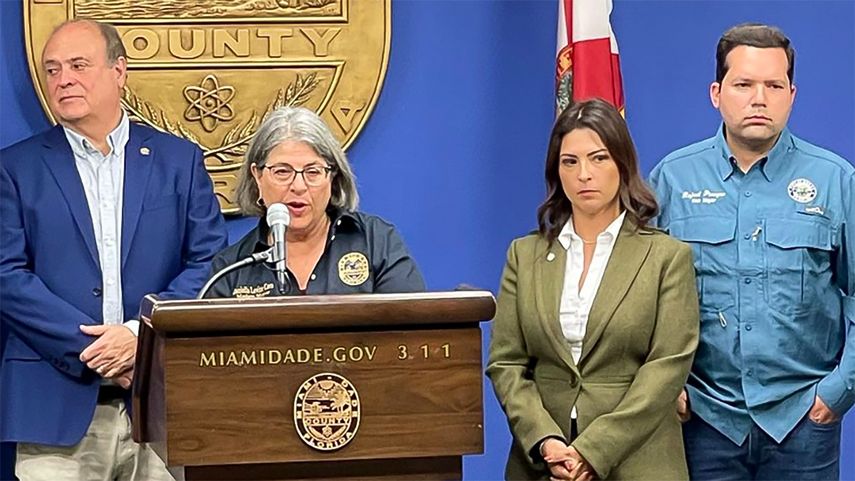 Habla la alcaldesa de Miami-Dade, Daniella Levine-Cava.