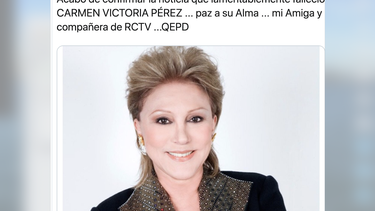 Locutores, artistas, periodistas y personalidades lamentaron el fallecimiento de una de las figuras más importante de la televisión venezolana.&nbsp;