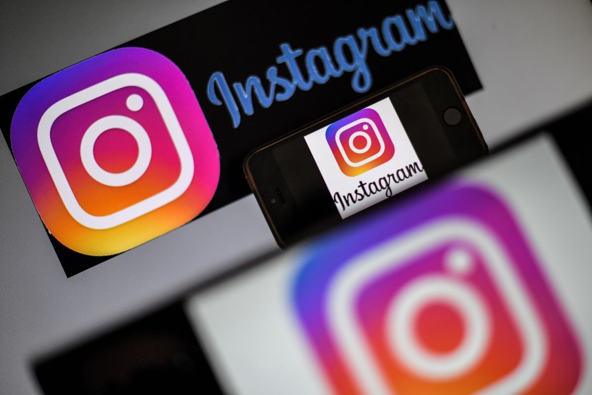 El logo de la plataforma Instagram, que es propiedad de Facebook. El logo de la plataforma Instagram, que es propiedad de Facebook.