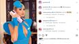 Paris Hilton fue una de las celebridades que homenajeó a Britney Spears con su disfraz de Halloween.