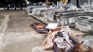 Vista parcial del Cementerio de Colón, en la capital de Cuba.&nbsp;