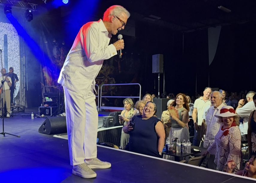 Chirino se soprendió al ver una niña de 7 años que conoce sus canciones.