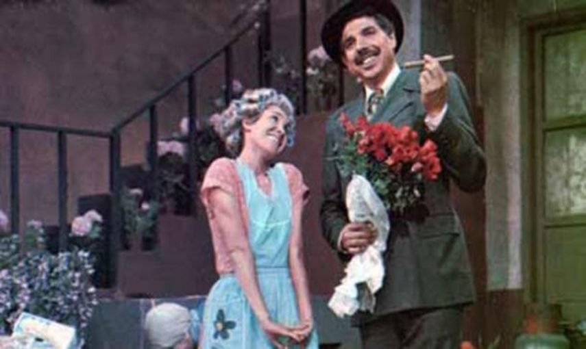  Rubén Aguirre, que murió este viernes a los 82 años, será recordado siempre como el eterno enamorado del ramo de flores de la serie El Chavo del Ocho