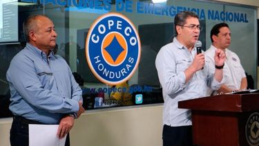 El presidente de Honduras, Juan Orlando Hern&aacute;ndez.