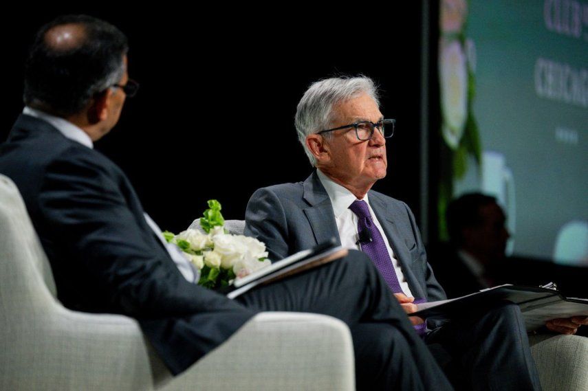 El presidente de la Reserva Federal Jerome Powell.