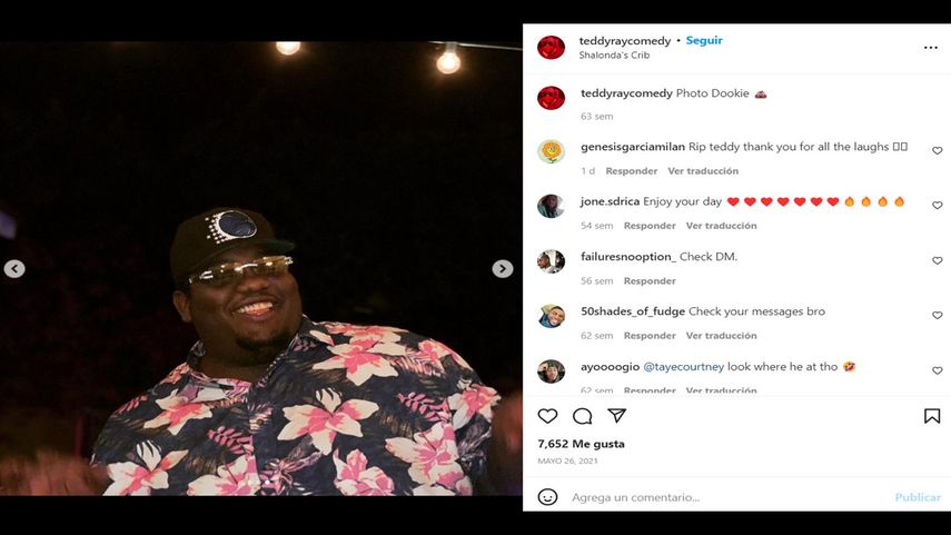 El comediante y actor Teddy Ray.