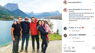 José Derbez es parte del reality De viaje con los Debrbez 2