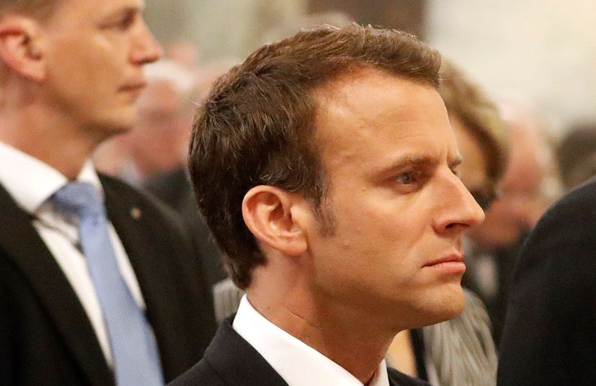 Emmanuel Macron, presidente de Francia.