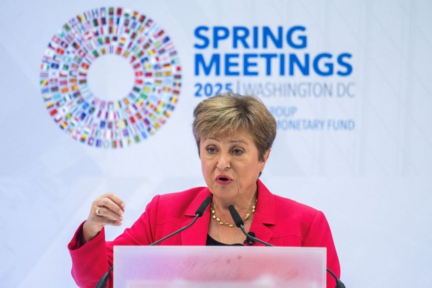 La presidenta del Fondo Monetario Internacional (FMI) Kristalina Georgieva.