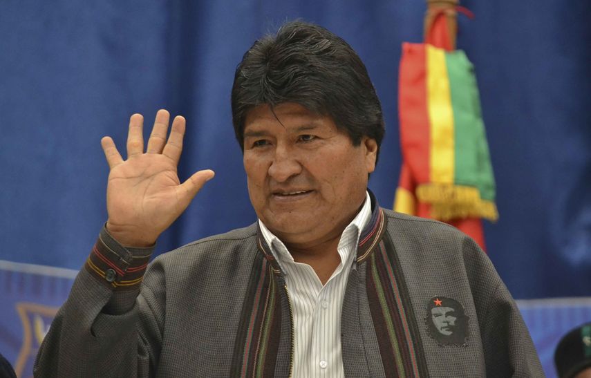 Evo Morales, Bolivia.&nbsp;