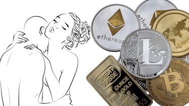 Las criptomonedas se acercan al corazón del porno
