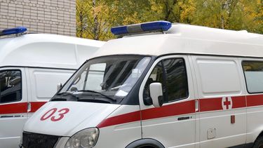 Imagen referencial a una ambulancia